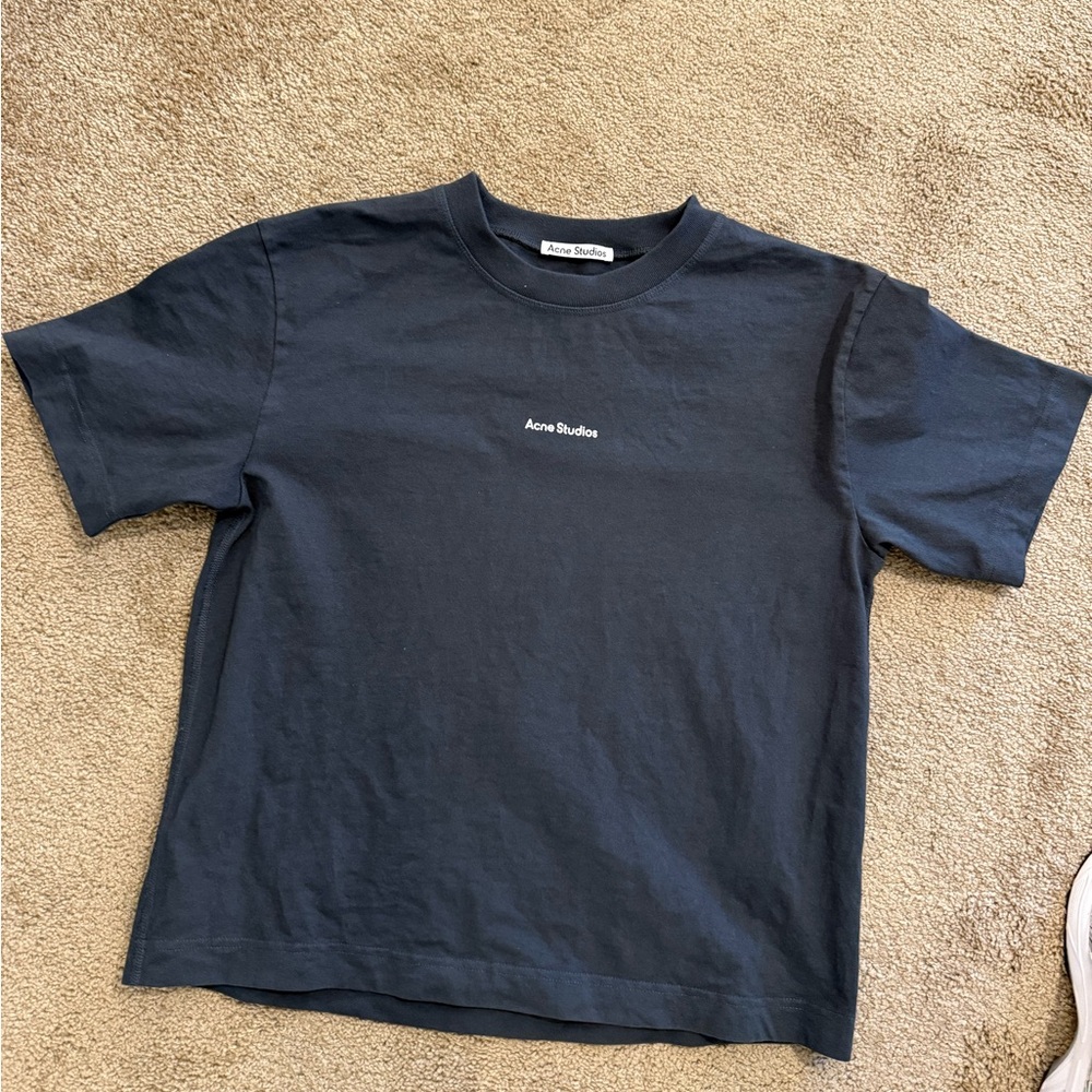Acne studios logo graphic tee
